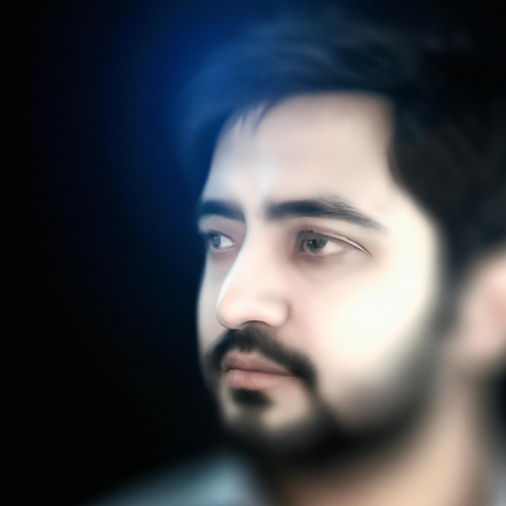 Happy customer portrait